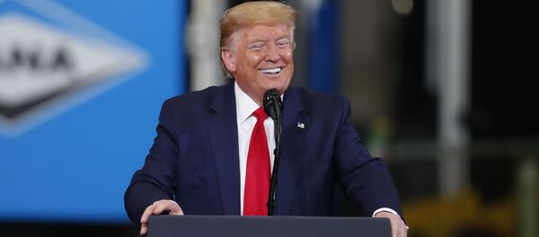 Президент США Дональд Трамп - Sputnik Тоҷикистон