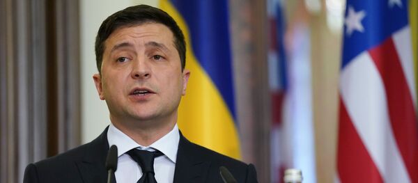 Президент Украины Владимир Зеленский Президент Украины Владимир Зеленский - Sputnik Таджикистан
