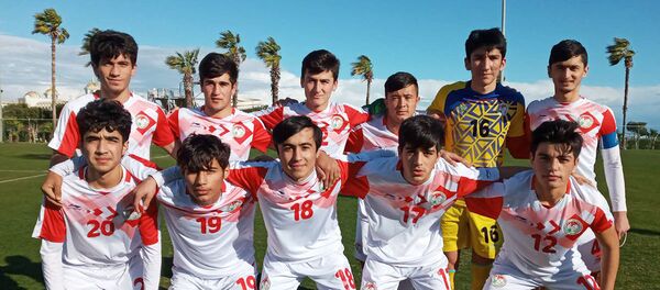 Юношеская сборная Таджикистана в Анталии - Sputnik Тоҷикистон