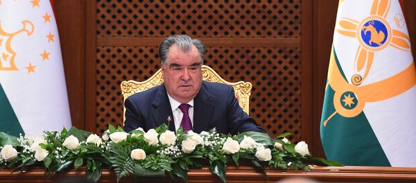 Президент Республики Таджикистан Эмомали Рахмон - Sputnik Таджикистан