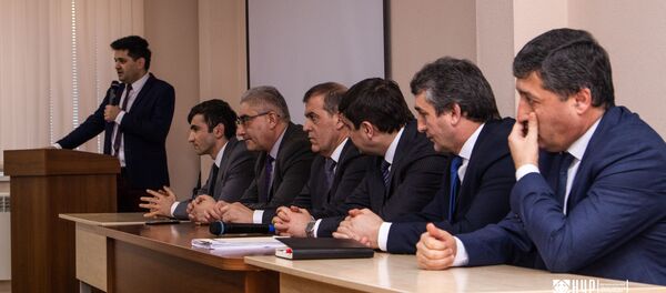 Гражданам Таджикистана в Москве напомнили о предстоящих парламентских выборах - Sputnik Тоҷикистон