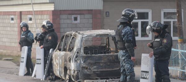 Полиция в Казахстане после беспорядков - Sputnik Таджикистан