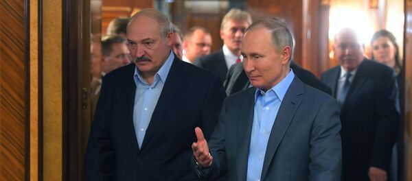 Встреча президента РФ В. Путина с президентом Беларуси А. Лукашенко  - Sputnik Таджикистан
