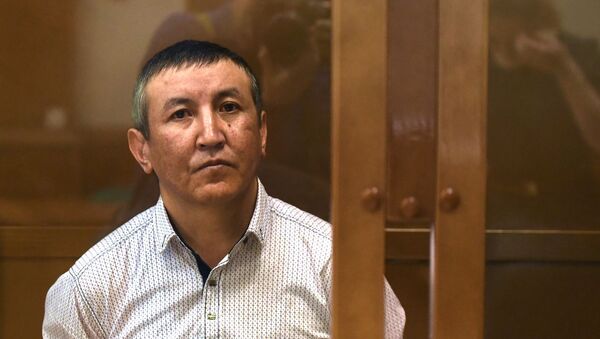 Нурлан Муратов во время оглашения приговора в Московском городском суде - Sputnik Таджикистан
