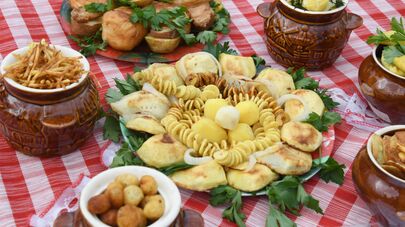 Блюда из картофеля на празднике молодой картошки