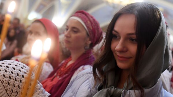 Празднование Пасхи, архивное фото - Sputnik Таджикистан