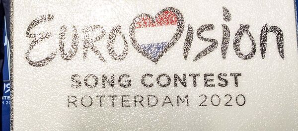 Баннер с логотипом евровидения - Sputnik Таджикистан