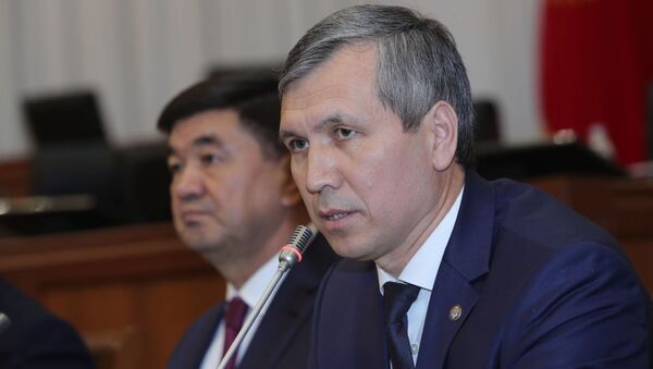 Новый вице-премьер Кыргызстана Акрам Мадумаров. Архивное фото - Sputnik Тоҷикистон