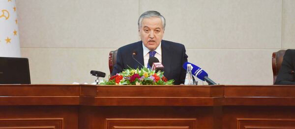 Министр иностранных дел Республики Таджикистан Сироджиддин Мухриддин - Sputnik Тоҷикистон