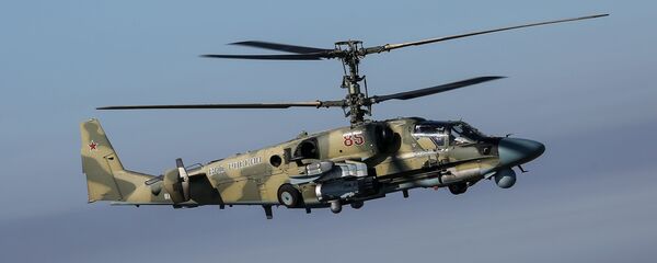 Боевой разведывательно-ударный вертолет Ка-52 Аллигатор Боевой разведывательно-ударный вертолет Ка-52 Аллигатор - Sputnik Таджикистан