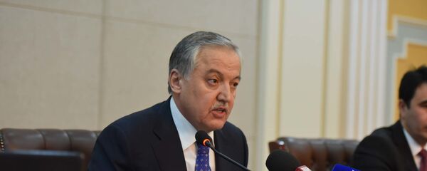 Министр иностранных дел Республики Таджикистан Сироджиддин Мухриддин - Sputnik Тоҷикистон