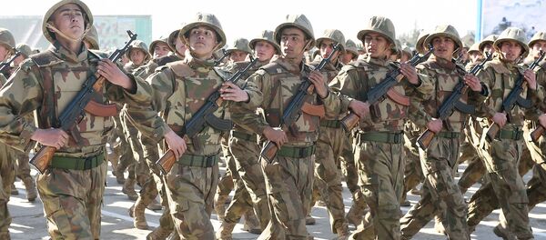 Празднование Дня защитника Отечества и 27-ой годовщины образования вооружённых сил Таджикистана - Sputnik Таджикистан