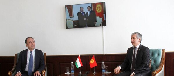 Ҷасалаи ҳайати роҳбарони Тоҷикистон ва Қирғизистон  - Sputnik Тоҷикистон