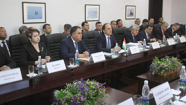 Переговоры правительственных делегаций Таджикистана и Кыргызстана по вопросам демаркации границ - Sputnik Таджикистан
