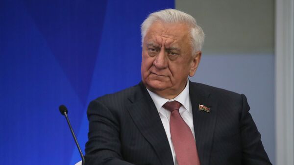 Председатель Совета Республики Национального собрания Белоруссии Михаил Мясникович - Sputnik Тоҷикистон