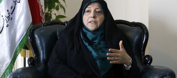 Вице-президент Ирана по делам женщин и семьи Масуме Эбтекар  - Sputnik Тоҷикистон