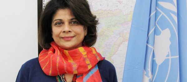 Пратибха Меҳта, намояндаи доимии Барномаи рушди СММ дар Тоҷикистон - Sputnik Тоҷикистон