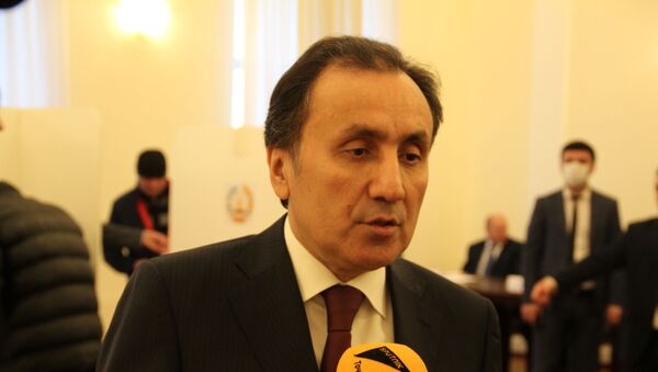 Посол Таджикистана в Москве Имомуддин Сатторов  - Sputnik Тоҷикистон