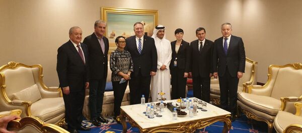 Сироджиддин Мухриддин принял участие в церемонии подписания соглашения США и талибов - Sputnik Таджикистан