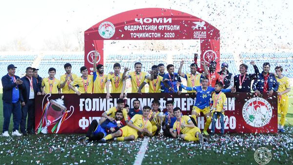 «Куктош»  в своей истории впервые выиграл Кубок Федерации футбола Таджикистана  - Sputnik Тоҷикистон
