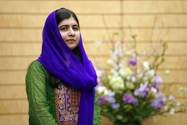 Лауреат Нобелевской премии мира Малала Юсуфзай в Токио - Sputnik Таджикистан