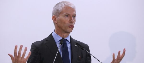 Министр культуры Франции Франк Риестер - Sputnik Тоҷикистон