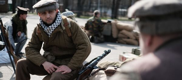 Участники военной реконструкции, архивное фото - Sputnik Таджикистан