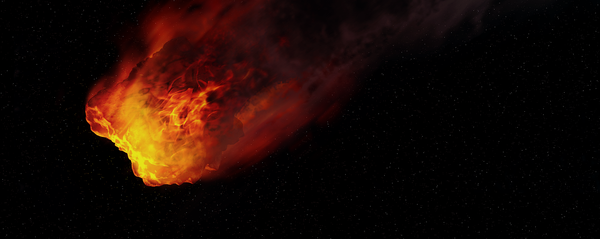 Метеорит, графическое изображение - Sputnik Тоҷикистон