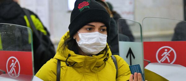 Меры по профилактике в метро в связи с коронавирусом Меры по профилактике в метро в связи с коронавирусом - Sputnik Тоҷикистон