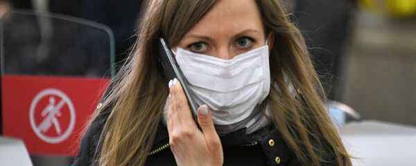 Меры по профилактике в метро в связи с коронавирусом  - Sputnik Тоҷикистон