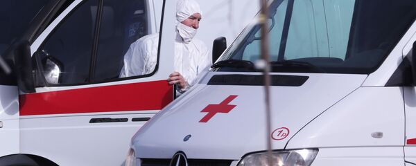 Больница в Коммунарке для пациентов с подозрением на коронавирус Больница в Коммунарке для пациентов с подозрением на коронавирус - Sputnik Тоҷикистон