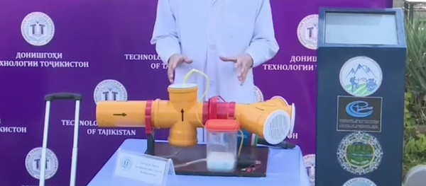  В Таджикистане придумали воздухоочиститель от коронавируса - Sputnik Таджикистан