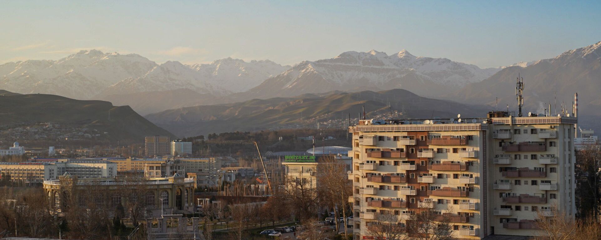 Вид на город Душанбе, 2020 год, архивное фото - Sputnik Тоҷикистон, 1920, 18.02.2021
