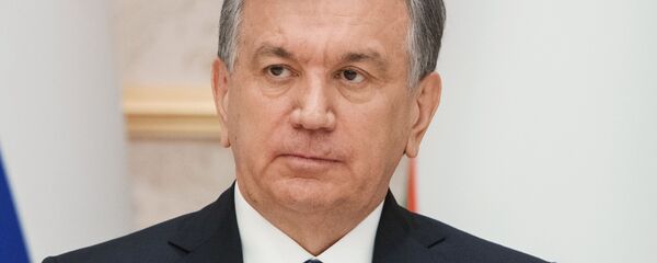 Президент Узбекистана Шавкат Мирзиеев Президент Узбекистана Шавкат Мирзиеев - Sputnik Тоҷикистон