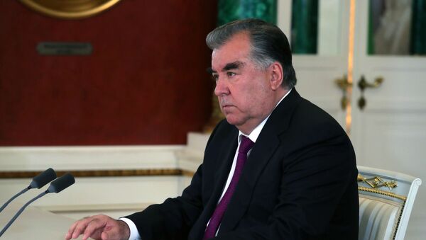президент Таджикистана Эмомали Рахмон - Sputnik Таджикистан
