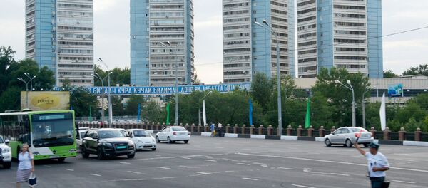 Одной из улиц города Ташкента. - Sputnik Тоҷикистон