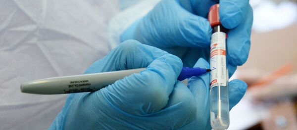 Обследование на коронавирус - Sputnik Тоҷикистон