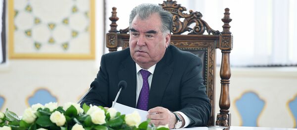 Президент Республики Таджикистан Эмомали Рахмон - Sputnik Таджикистан