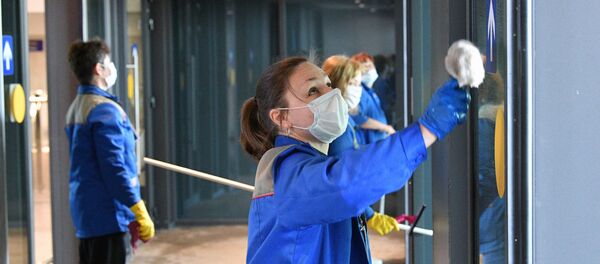 Санитарная обработка помещений  - Sputnik Таджикистан