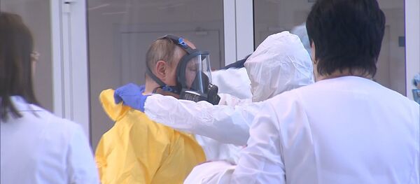 Владимир Путин в Комунарке - видео - Sputnik Таджикистан