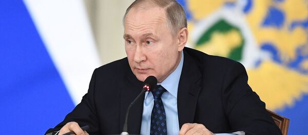 Президент РФ В. Путин - Sputnik Таджикистан