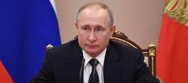 Президент РФ В. Путин Президент РФ В. Путин - Sputnik Таджикистан