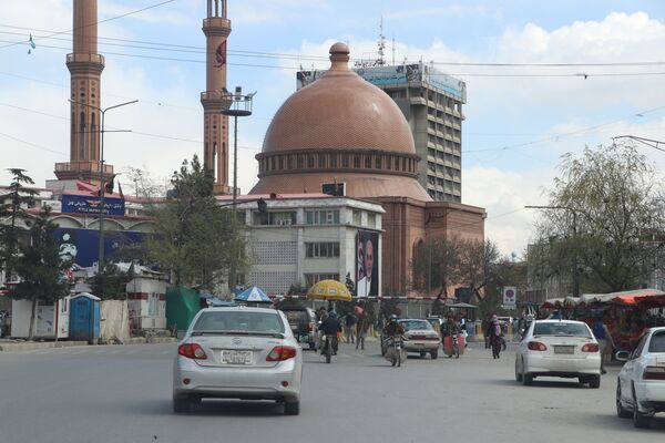 Вид на мечеть в Кабуле во время карантина - Sputnik Таджикистан