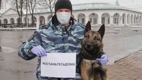 Российские экстренные службы поддержали флешмоб #StayHome - YouTube - Sputnik Таджикистан