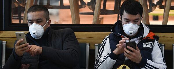 Ситуация в связи с коронавирусом в аэропорту - Sputnik Таджикистан