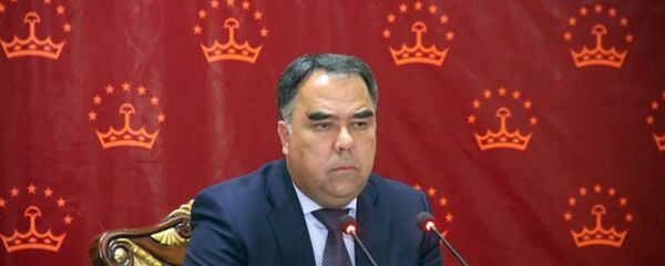 Председатель Согдийской области Раджаббой Ахмадзода Председатель Согдийской области Раджаббой Ахмадзода - Sputnik Тоҷикистон