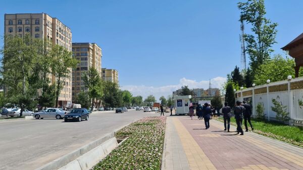 Улица города Душанбе - Sputnik Тоҷикистон