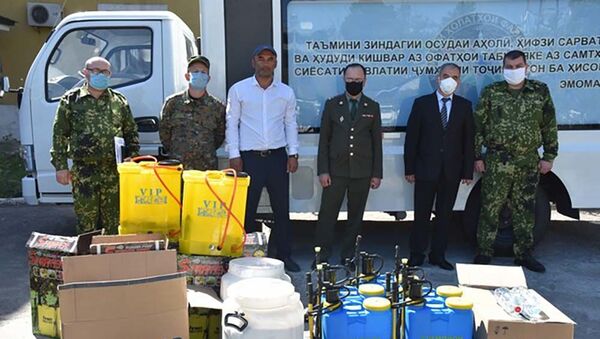 Каритас Швейцария оказала помощь КЧС - Sputnik Таджикистан