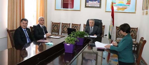 Заседание в Министерстве здравохранения РТ - Sputnik Тоҷикистон