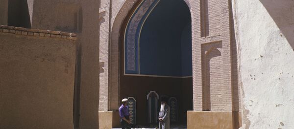 Фрагмент мечети Юсуфа Хамадани (XVI в.) в древнем городе Мерве, Туркменистан - Sputnik Таджикистан